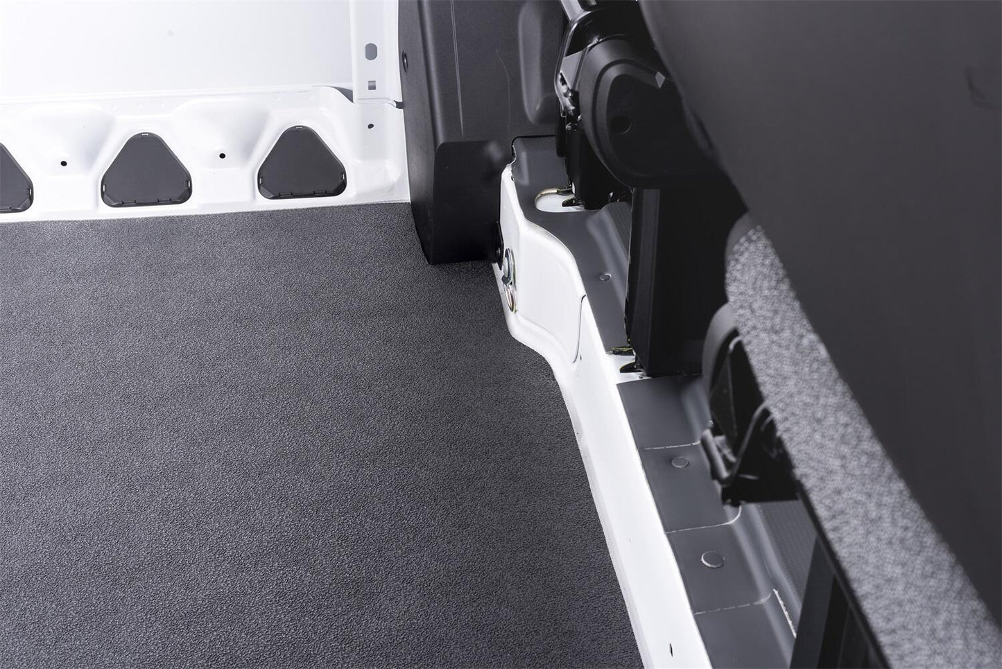 Vantred Cargo Mat 14+ Ram ProMaster Vantred Cargo Mat 159 inch WB Extended 1/2 Inch Closed Cell Foam Mat Size 156 1/4 Inch x 73 3/4 Inch Charcoal BedRug-1