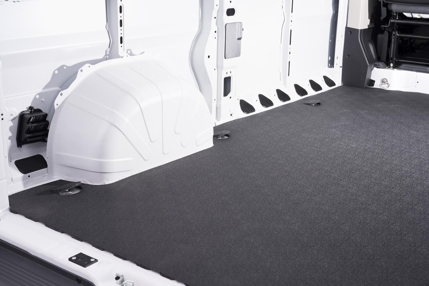 Vantred Cargo Mat 14+ Ram ProMaster 118 inch & 136 inch WB 1/2 Inch Closed Cell Foam Mat Size 128 5/8 Inch x 69 3/8 Inch Charcoal BedRug-3
