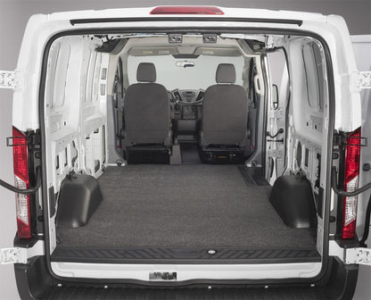 Vantred Cargo Mat 15+ Ford Transit Long Wheel Base Ext - 148 inch WB w/ extended body 1/2 Inch Closed Cell Foam Mat Size 160 5/8 Inch x 68 5/16 Inch Charcoal BedRug-1