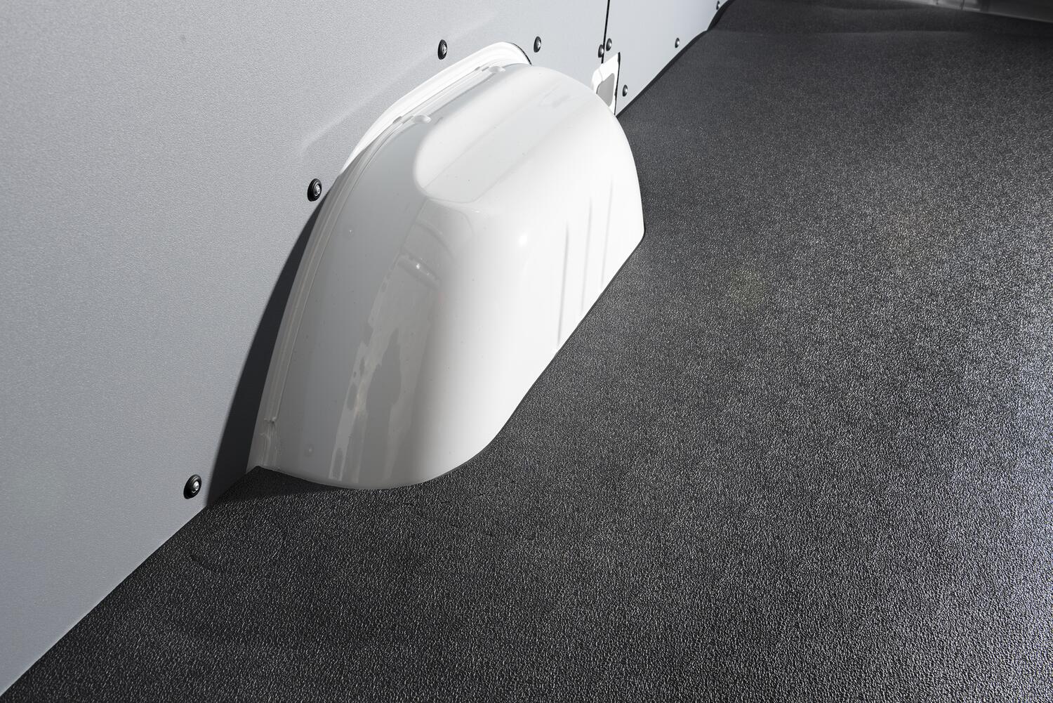 Vantred Cargo Mat 06+ Mercedes/Dodge Sprinter 170 inch WB 1/2 Inch Closed Cell Foam Mat Size 170 7/8 Inch x 69 1/4 Inch Charcoal BedRug-4