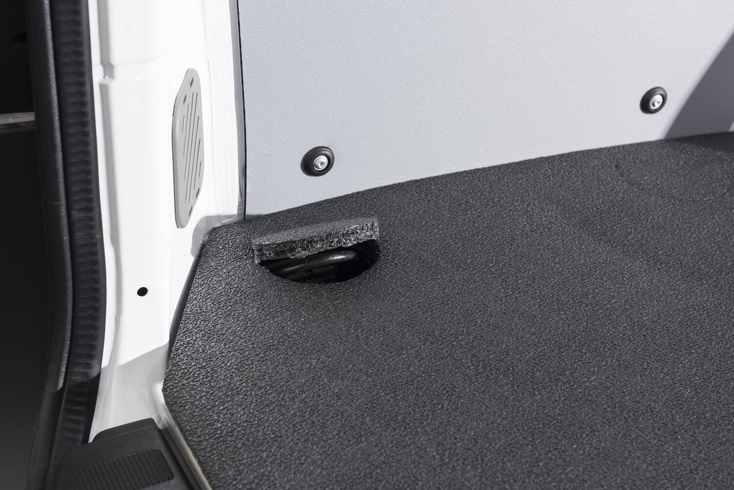 Vantred Cargo Mat 06+ Mercedes/Dodge Sprinter 170 inch WB 1/2 Inch Closed Cell Foam Mat Size 170 7/8 Inch x 69 1/4 Inch Charcoal BedRug-5
