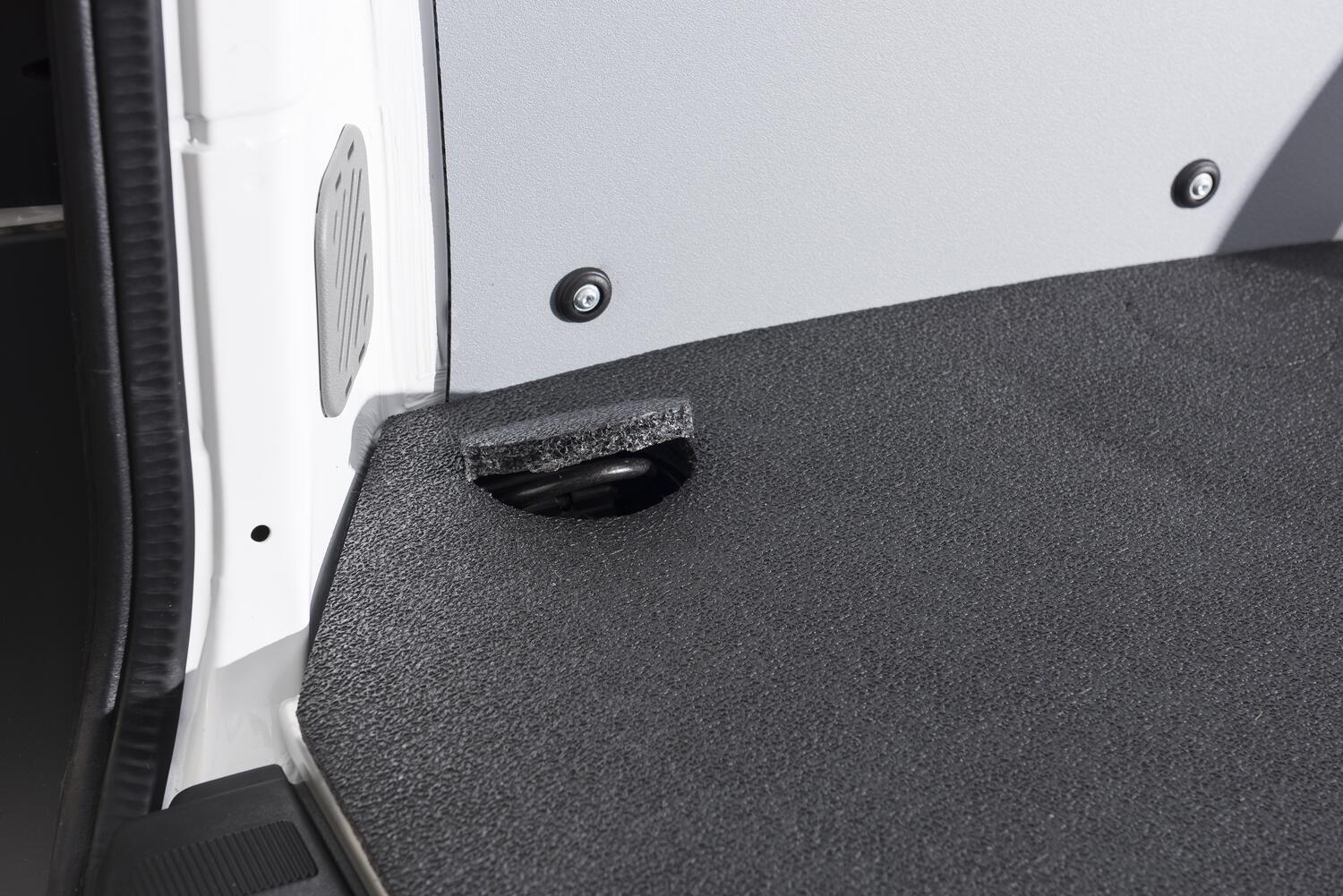 Vantred Cargo Mat 06+ Mercedes/Dodge Sprinter 144 inch WB 1/2 Inch Closed Cell Foam Mat Size 130 Inch x 69 1/4 Inch Charcoal BedRug-5