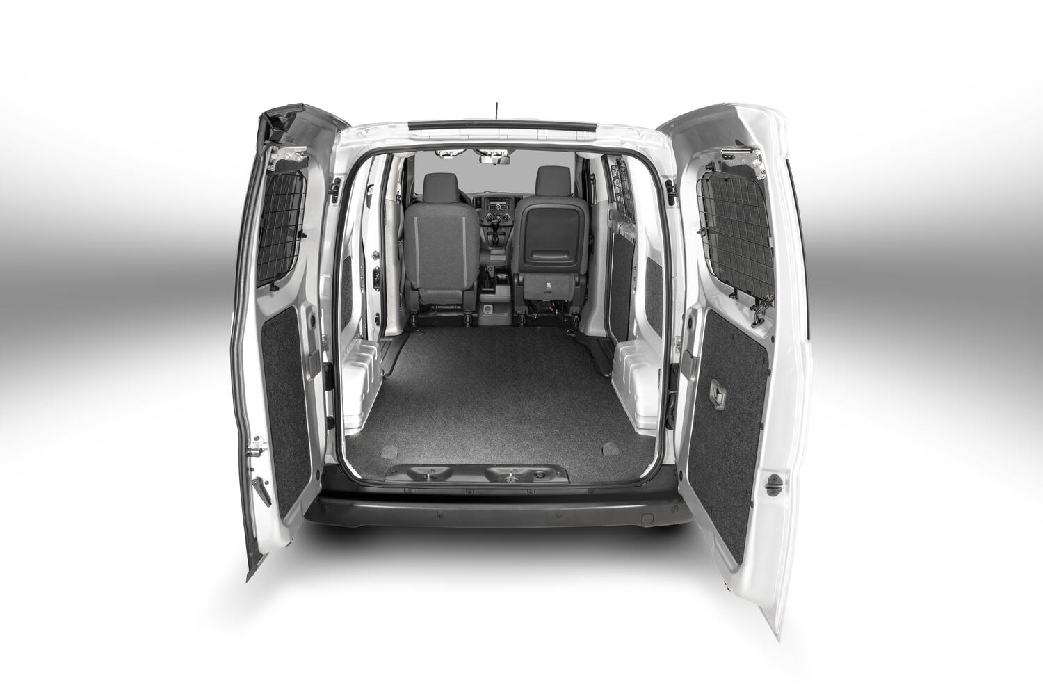Vantred Cargo Mat 13+ Nissan Nv200/Gm City Express 1/2 Inch Closed Cell Foam Mat Size 79 3/8 Inch x 57 7/8 Inch Charcoal BedRug-5