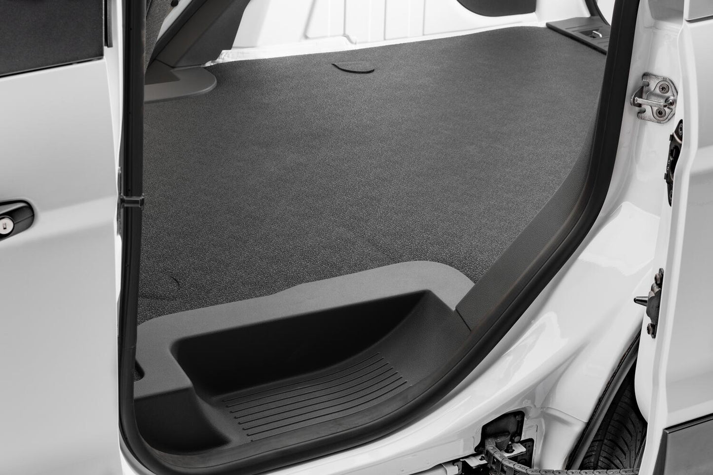 Vantred Cargo Mat 1996-2019 Chevy Express/Gmc Savana Standard Passanger Van 1/2 Inch Closed Cell Foam Mat Size 111 7/8 Inch x 71 Inch Charcoal BedRug-3