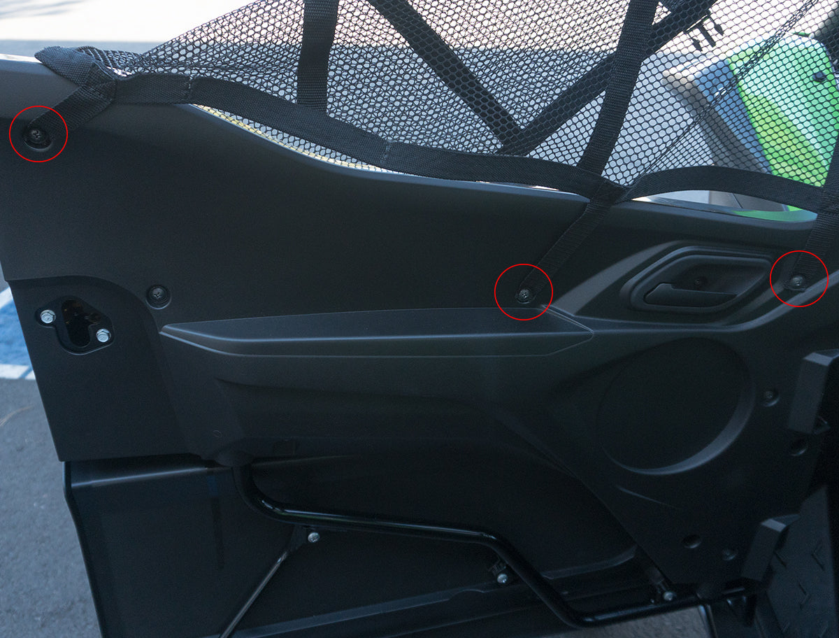 Mesh Window Net Set for Kawasaki KRX & KRX 4 (Front) PRP Seats-3