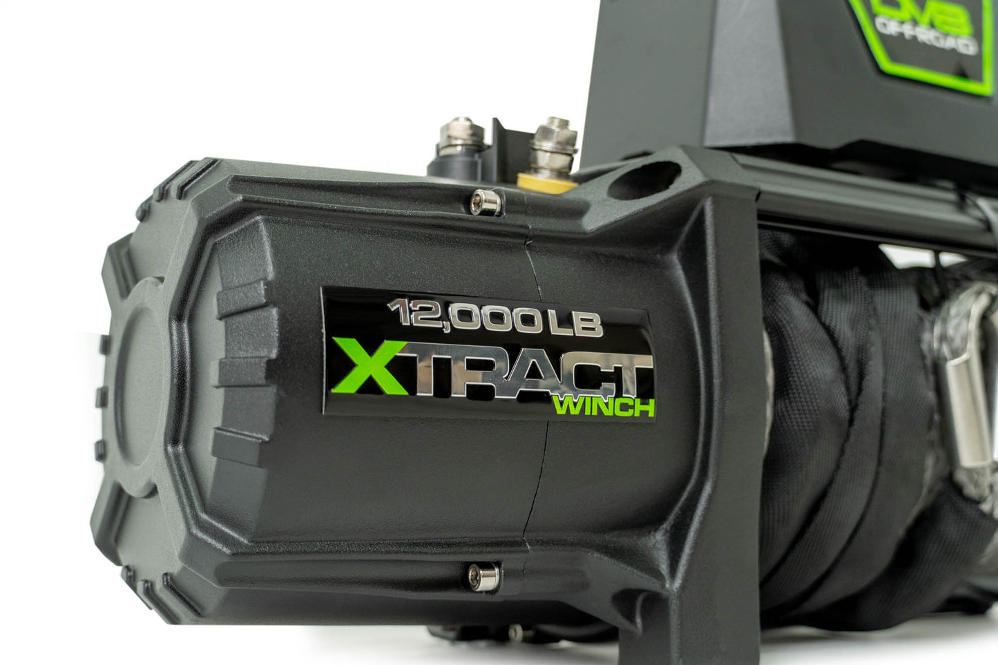 Xtract 12k Synthetic Rope Winch DV8 Offroad-14