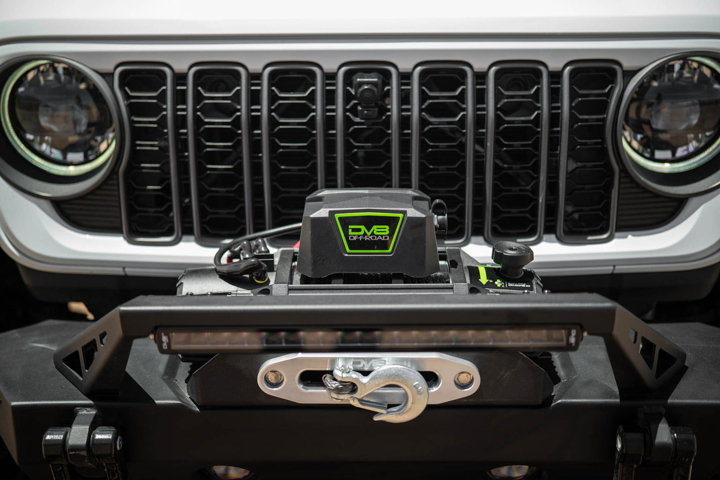Xtract 12k Synthetic Rope Winch DV8 Offroad-4