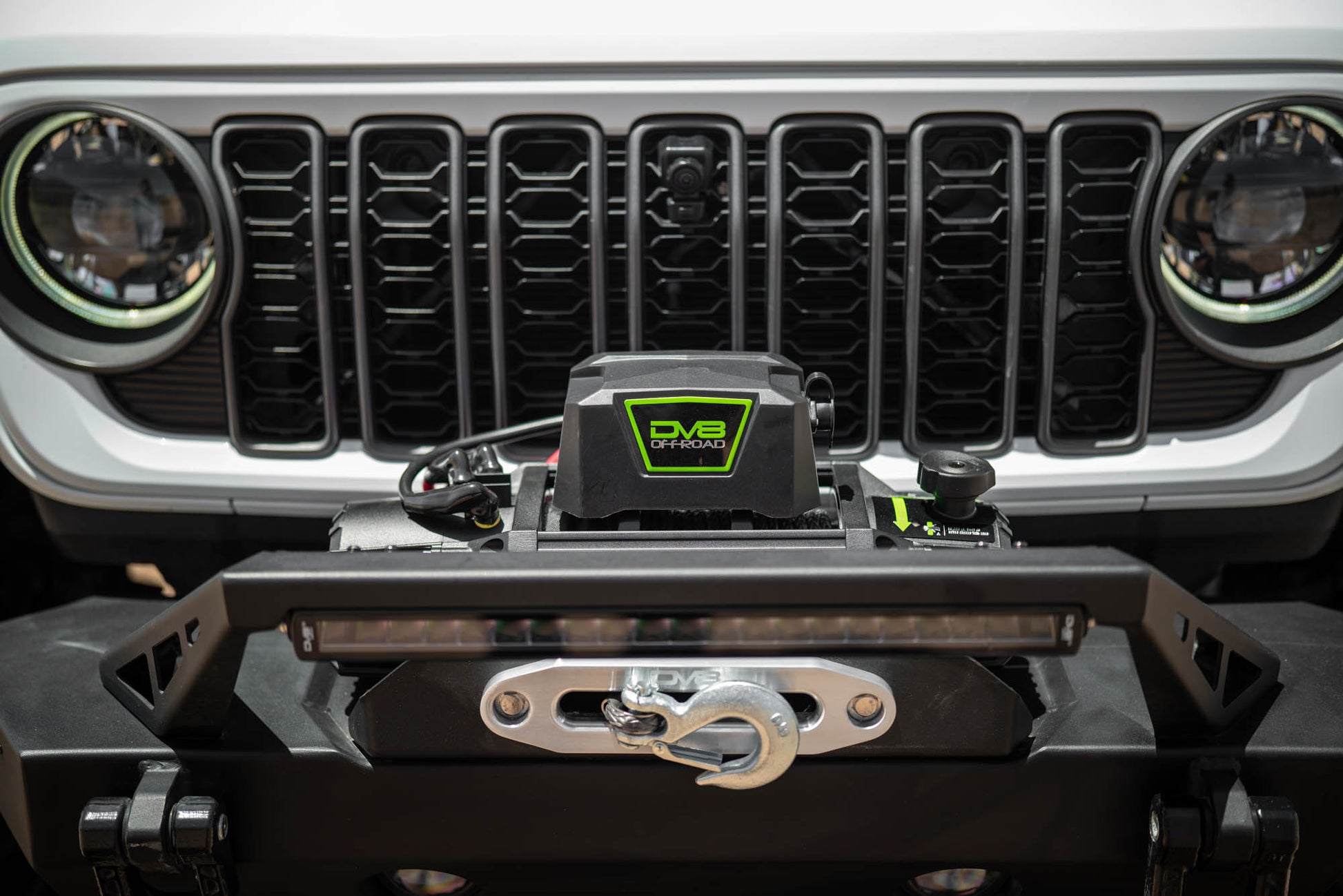 Xtract 12k Synthetic Rope Winch DV8 Offroad-4