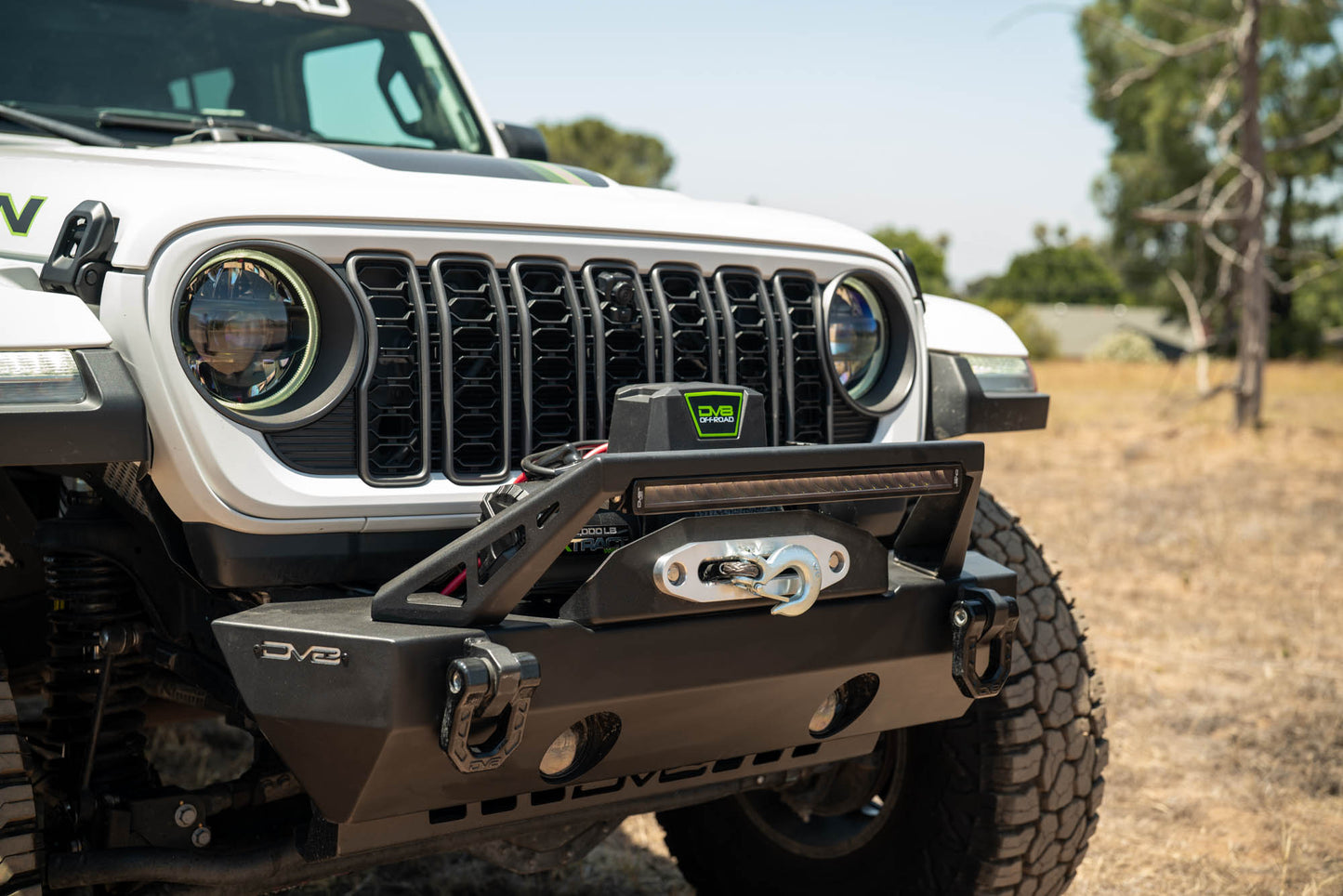 Xtract 12k Synthetic Rope Winch DV8 Offroad-9