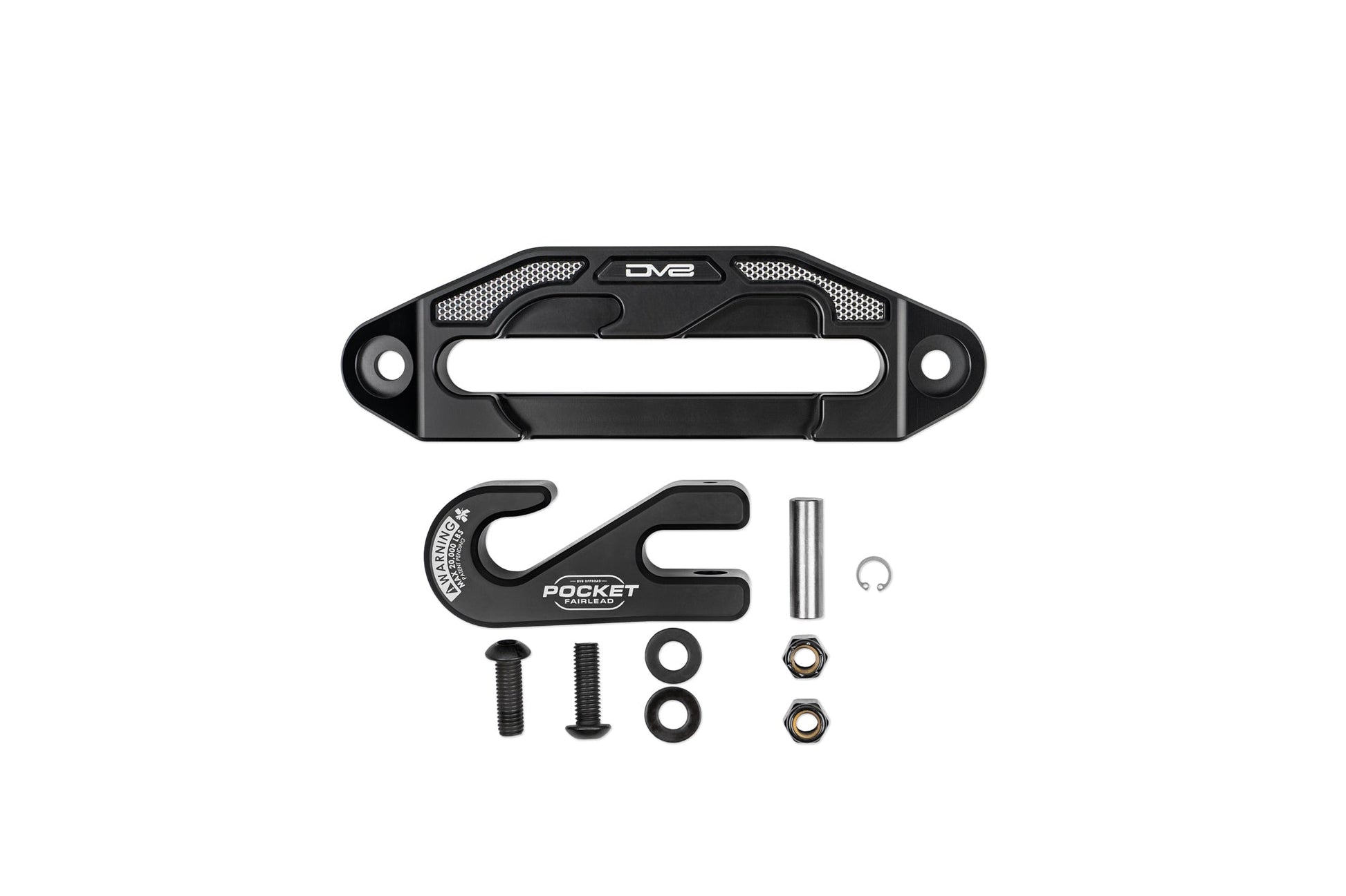 Pocket Fairlead for Synthetic Rope Winches DV8 Offroad