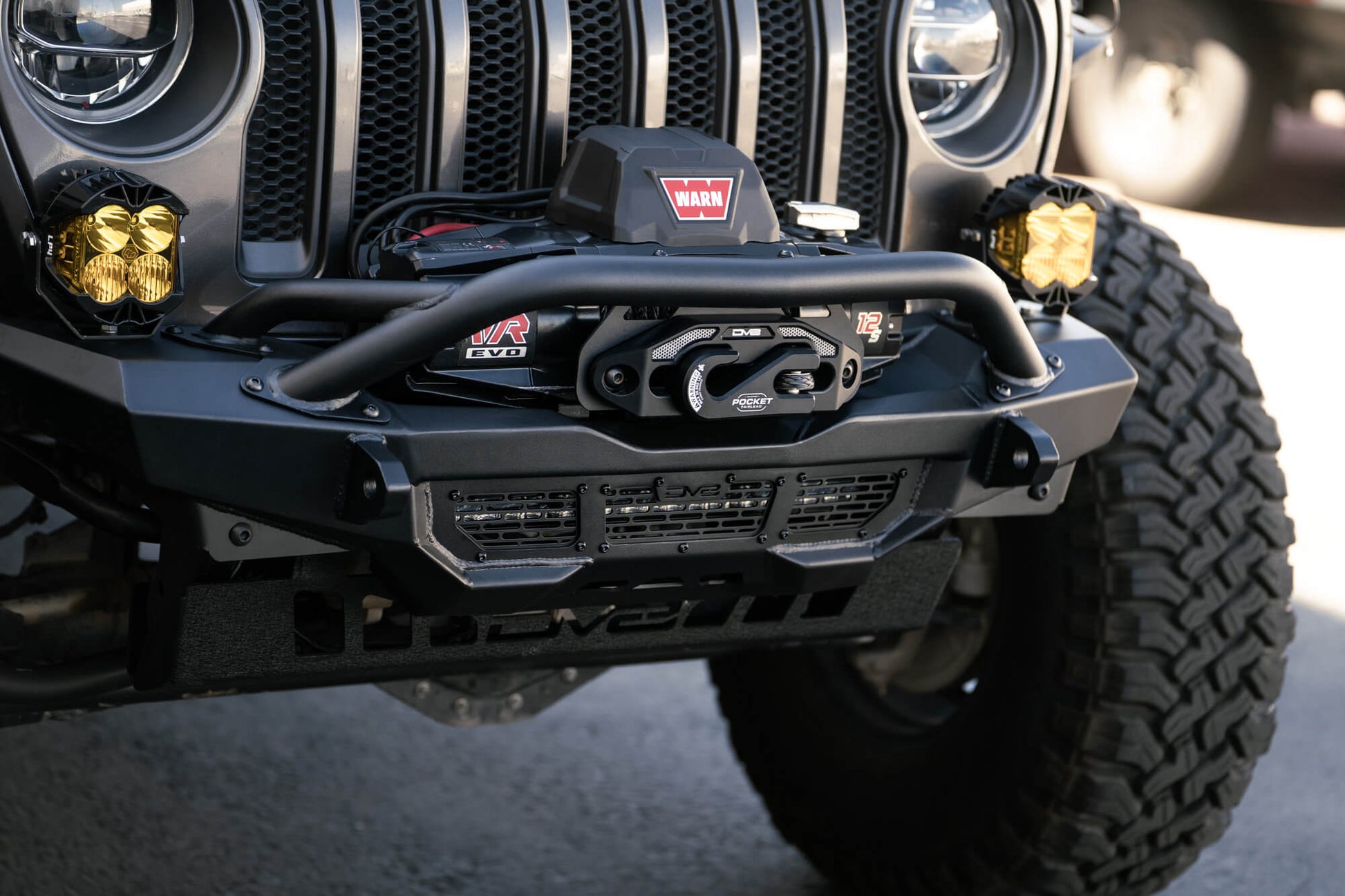 Pocket Fairlead for Synthetic Rope Winches DV8 Offroad-10