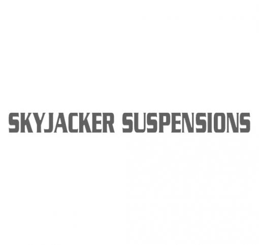 Suspensions Die-Cut Decal Silver 3.5 Inch X 30 Inch Skyjacker