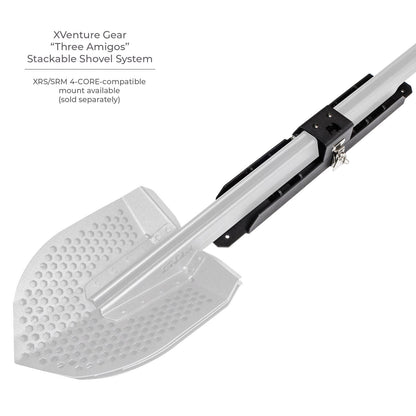 Xventure Gear Spade Stackable Shovel Textured Black Go Rhino-6