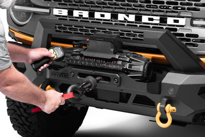 RealTruck Traction Recovery 13K Winch Black Go Rhino-2