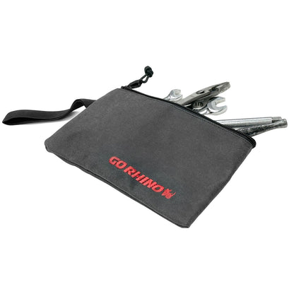 Xventure Gear Zipped Pouch Textured Black Go Rhino-4
