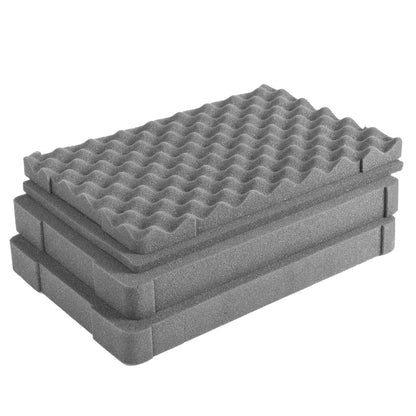 Xventure Gear Hard Case Replacement Foam Set Medium 18 Inch Textured Black Go Rhino