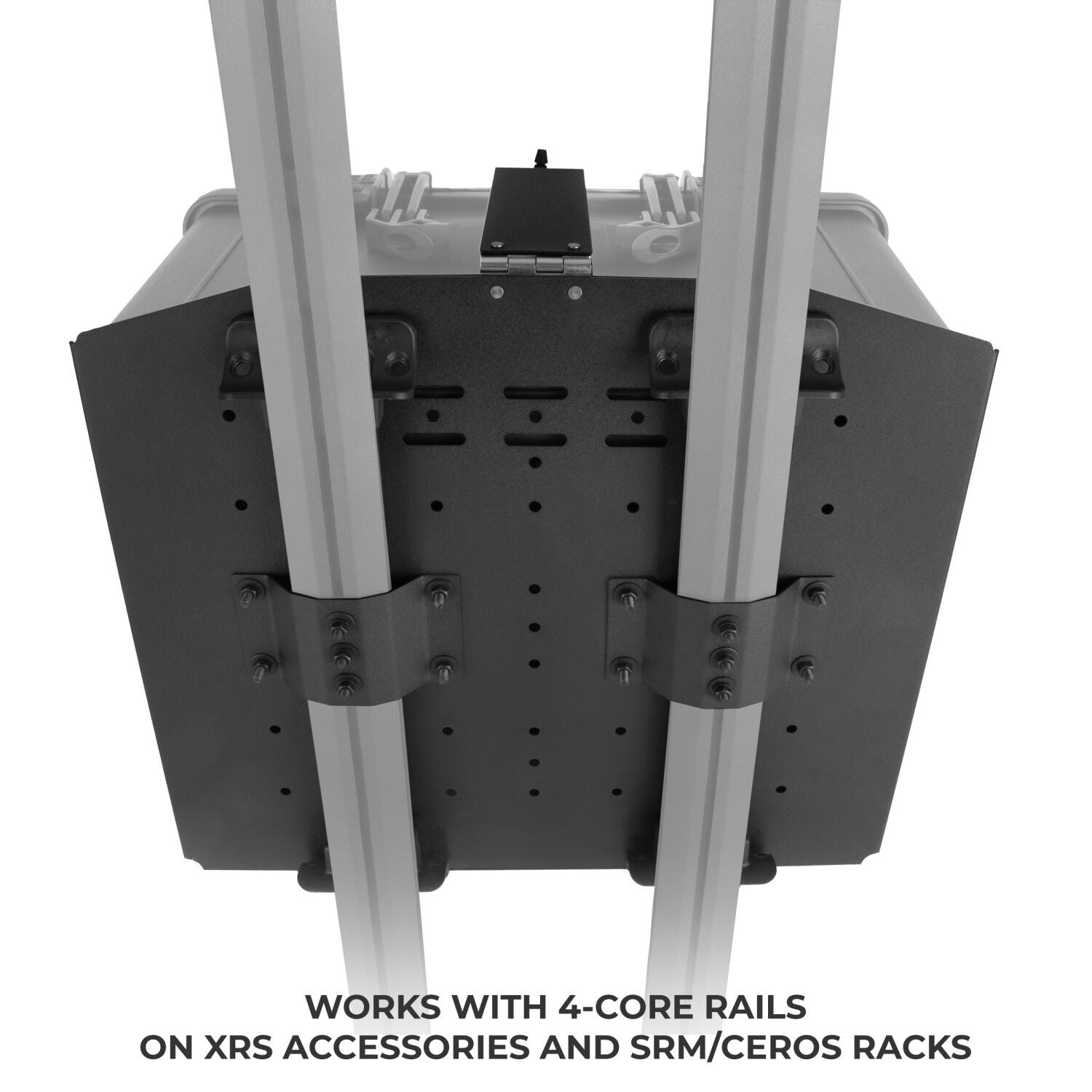 Xventure Grear Hard Case Mount Medium 18 Inch Textured Black Go Rhino-4
