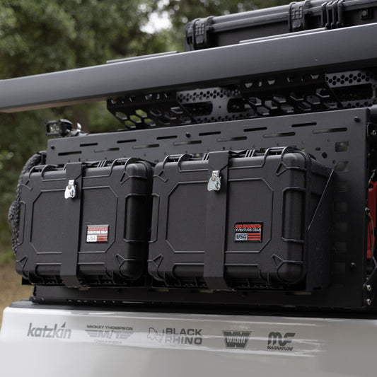 Xventure Gear Hard Case Mount Large 20 Inch Textured Black Go Rhino