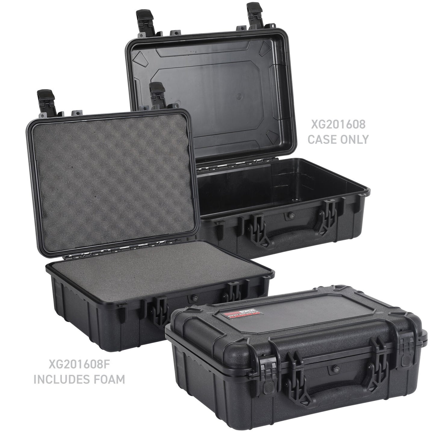 Xventure Gear Hard Case Large Box 20 Inch Textured Black Go Rhino-8