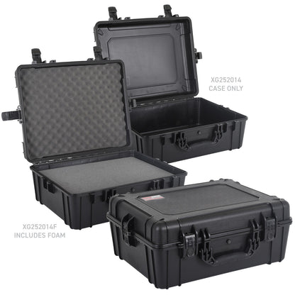 Xventure Gear Hard Case With Foam Large Box 25 Inch Textured Black Go Rhino-10