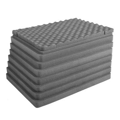 Xventure Gear Hard Case Replacement Foam Set X Large 25 Inch Textured Black Go Rhino