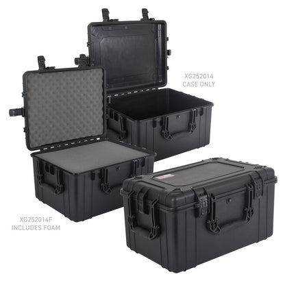 Xventure Gear Hard Case With Foam X Large Box 25 Inch Textured Black Go Rhino-10
