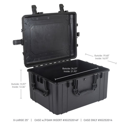 Xventure Gear Hard Case X Large Box 25 Inch Textured Black Go Rhino-4