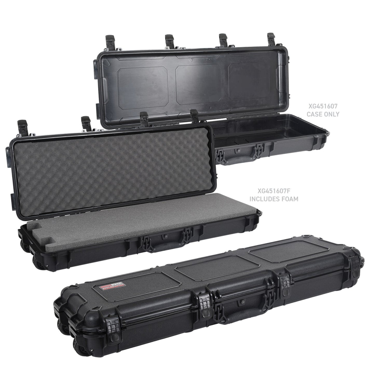 Xventure Gear Hard Case Long Box 45 Inch Textured Black Go Rhino-6