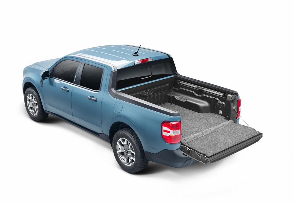 XLT Mat Spray In 22-25 Ford Maverick Charcoal BedRug-4