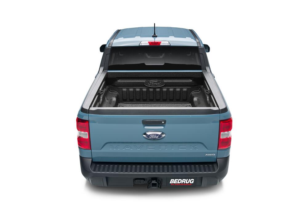 XLT Mat Spray In 22-25 Ford Maverick Charcoal BedRug-6