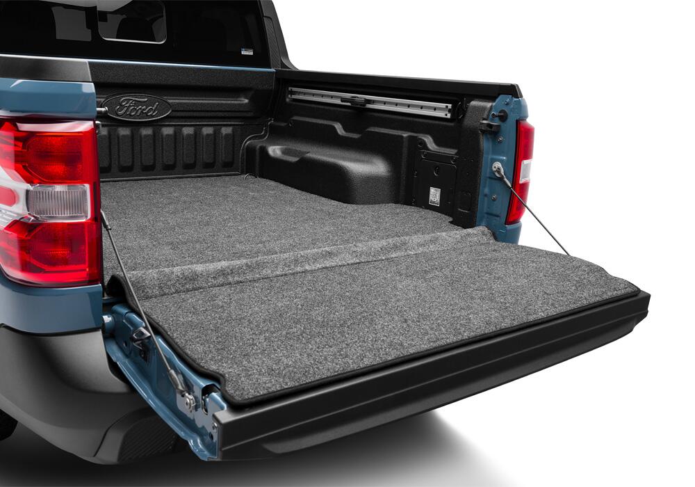 XLT Mat Spray In 22-25 Ford Maverick Charcoal BedRug-8