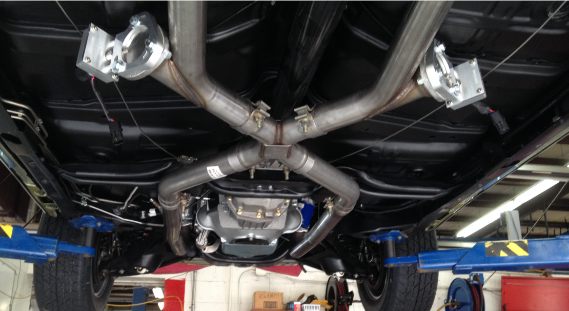 Xchange X-Pipe Crossover Kit Intermediate Pipe 3 in Hardware Incl Natural 409 Stainless Steel Pypes Performance Exhaust-1