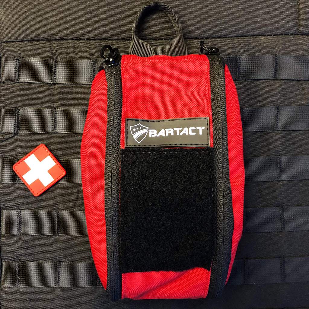 IFAK Kit Pouch MOLLE Back 1000d Cordura Nylon PALS Compatible Bartact-11