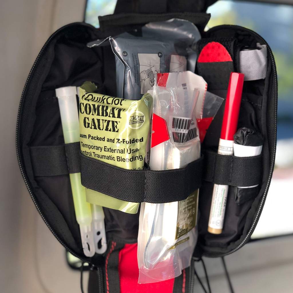 Roll Bar IFAK Kit Pouch MOLLE Back 1000d Cordura Nylon PALS Compatible Bartact-10