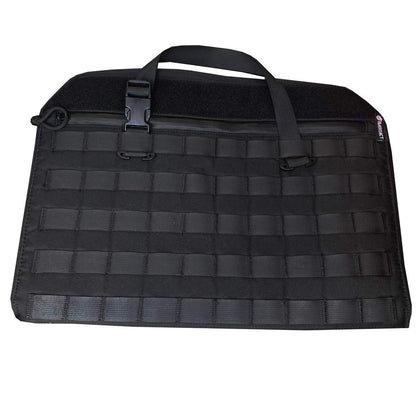 Molle Modular Seat Back Molle Panel Pouch System W/ 2 Zippered Pockets Bartact-2