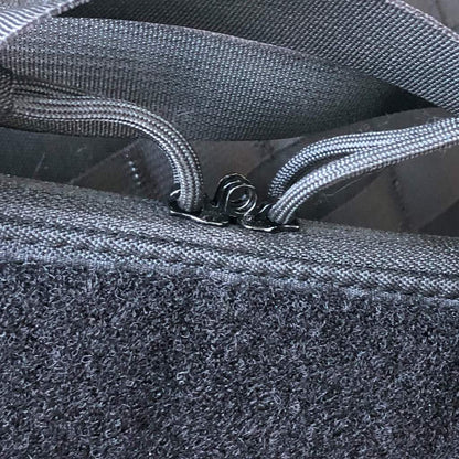 Molle Modular Seat Back Molle Panel Pouch System W/ 2 Zippered Pockets Bartact-3