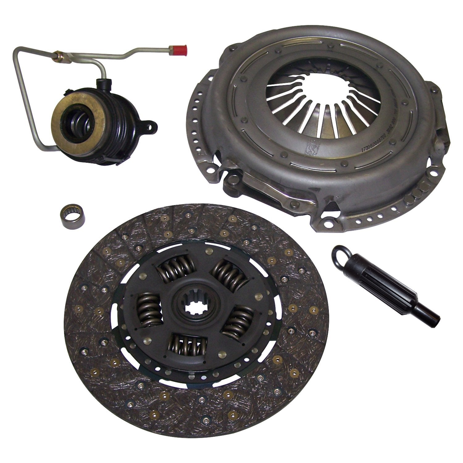 5-Piece Clutch Kit for 1992 Jeep YJ Wrangler, XJ Cherokee, MJ Comanche Crown Automotive