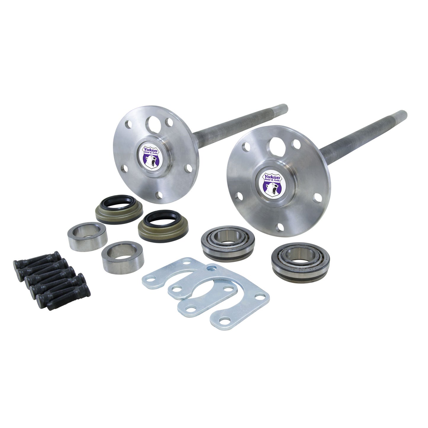 1541H Alloy Rear Kit For Ford 9 Inch Bronco From '76-'77 With 28 Splines 28 Spline Large Bearing Bronco(76-77 W/2-1/4 Inch Brakes) Kit 9 Inch Both Yukon Gear & Axle