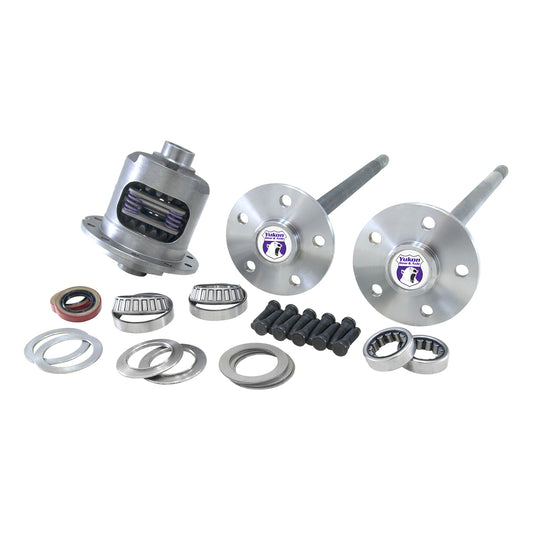 79-'93 Mustang Kit 31 Spline 5 Lug Axles W/ Duragrip Positraction 79-93 Mustang 31 Spline 5-Lug C/Clip Kit W/ Duragrip Yukon Gear & Axle