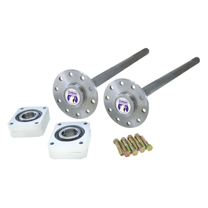 1541H Alloy Kit 12 Bolt Passenger Car '68-'72 Chevelle/'70 Camaro 33 Spline Kit 2 Axles 30-1/8 Inch 68-72 Chevl& 70 Camaro +Bearing Elim Yukon Gear & Axle