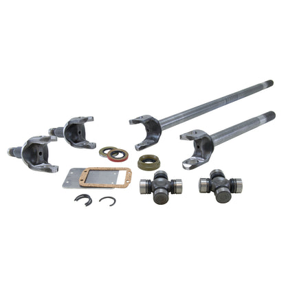 Chromoly Front Kit Dana 44 Both Sides 19/30 Spline 1310 U-Joints D44 19/30 Spline 4340 Front Kit W/ 297X Bronco & F150 (Assm Req) Yukon Gear & Axle
