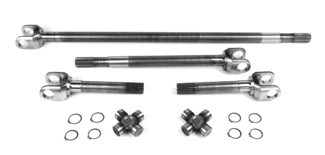 Chromoly Front Kit Dana 44 Both Sides 19/30 Spline 1310 U-Joints D44 19/30 Spline 4340 Front Kit W/ 297X 69-80 GM Trk & Blazer (Assm Req) Yukon Gear & Axle