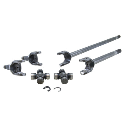 Chromoly Front Kit JK Non-Rubicon Dana 30 27/32 Spline 7166 Ujoint D30 Jk 4340 Front Kit 27 Spline Inner 1350 Joint Fits '07-'17 Yukon Gear & Axle