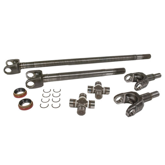 Chromoly Front Kit For Dana 30 Both Sides 30 Spline 733X U-Joints Dana 30 Jk 4340 Front Kit W/ 30 Spline Inner 1350 U/Joint Fits '07-'17 Yukon Gear & Axle