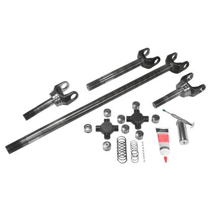 Chromoly Front Kit For Dana 60 Inner/Outer Both Sides Super Joints D60 99-04 F250/ F350 30/35 Spline 4340 Front Kit W/ 1480 Super Joints (Assm Req) Yukon Gear & Axle-1