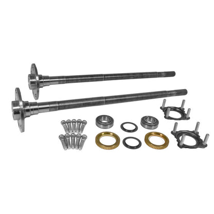 Chromoly Rear Kit D44/M220 JL Non-Rub Dre Narrow Track W/O Locker D44 JL Non-Rubicon (Dre) Small Bearing 4340 Rear Kit 32.3 Inch Right Hand & Left Hand W/ Bearings Yukon Gear & Axle