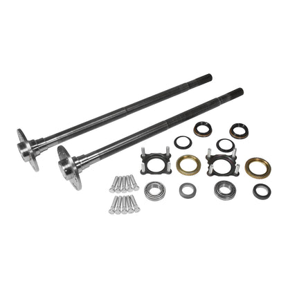 Chromoly Rear Kit For Dana 44 Wide Track 32 Spline 33.1 Long D44 Jt Non Rubicon Wide Track (Drf) 4340 Rear Kit 33.1 Inch Right Hand & Left Hand W/ Bearings Yukon Gear & Axle