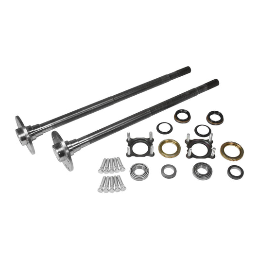 Chromoly Rear Kit For Dana 44 Wide Track 32 Spline 33.1 Long D44 Jt Non Rubicon Wide Track (Drf) 4340 Rear Kit 33.1 Inch Right Hand & Left Hand W/ Bearings Yukon Gear & Axle