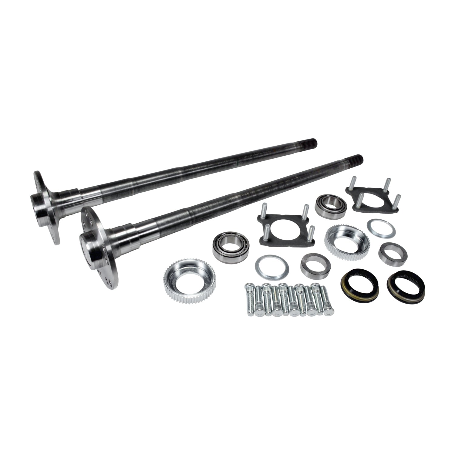 Chromoly Rear Kit For Dana 44 Narrow Track 32 Spline 32.2 Long D44 Jt Non Rubicon Narrow Track (Dre) 4340 Rear Kit 32.2 Inch Right Hand & Left Hand W/ Bearings Yukon Gear & Axle-1