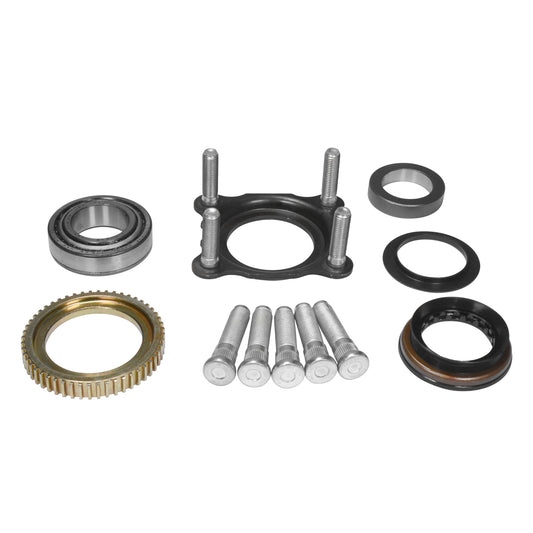 Chromoly Rear Kit Dana 44 Narrow Track W/Elocker Left Hand 31.56 Long D44 JL Rubicon 31.56 Inch Left Hand Small Bearing SET10 (Dre) 32 Spline 4340 Rear Kit Double Drilled Yukon Gear & Axle